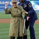 Illustration for article titled Bea Cohen, Oldest Living Female Veteran in CA, Throws First Pitch